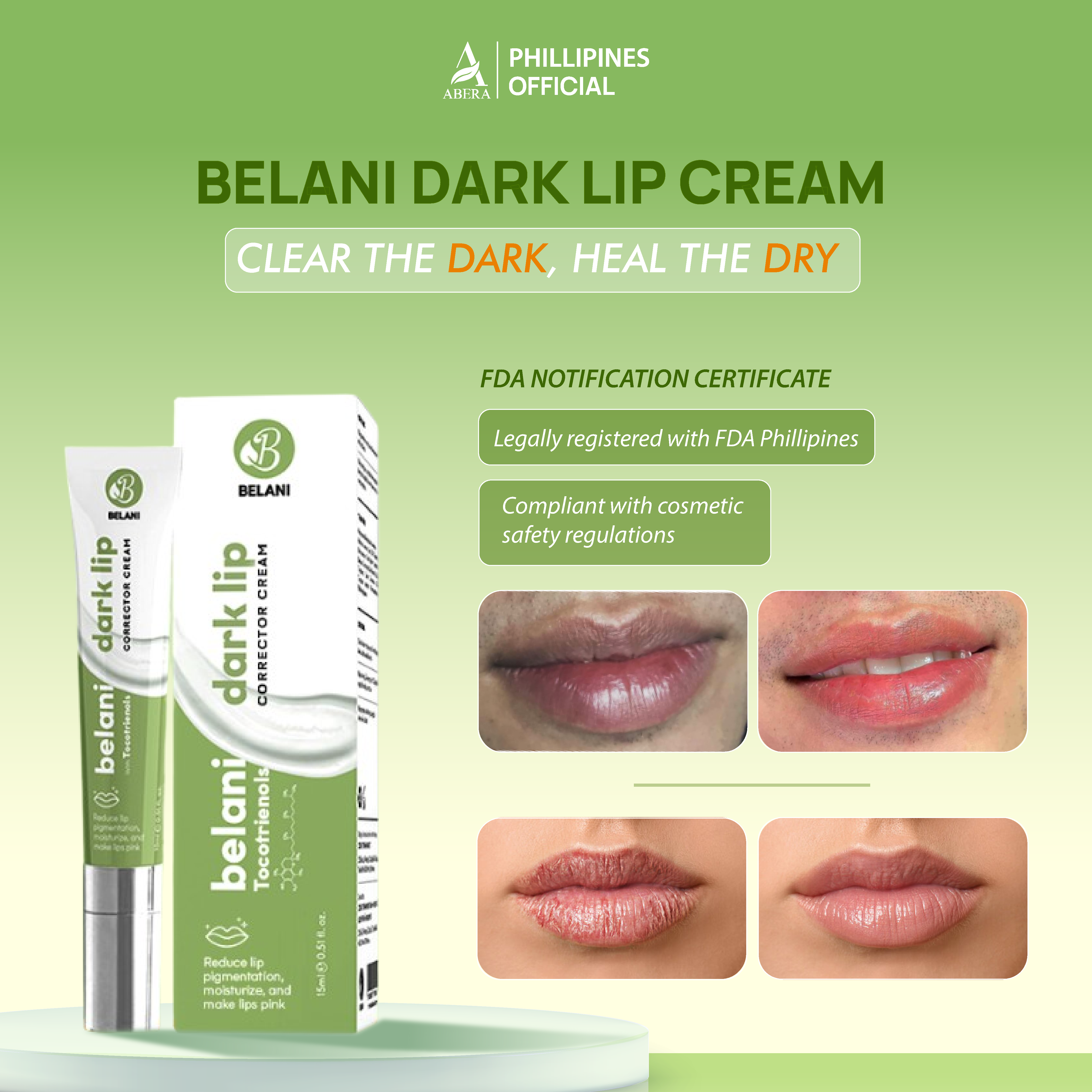 Organic Dark Lip Cream, Lips Balm For Dark Lip For Women & Men, Lip Wrinkle Repair, Lip Moisturizer For Very Dry Lips & Cracked With Super Red Vitamin E, Sunflower Oil, Shea Butter