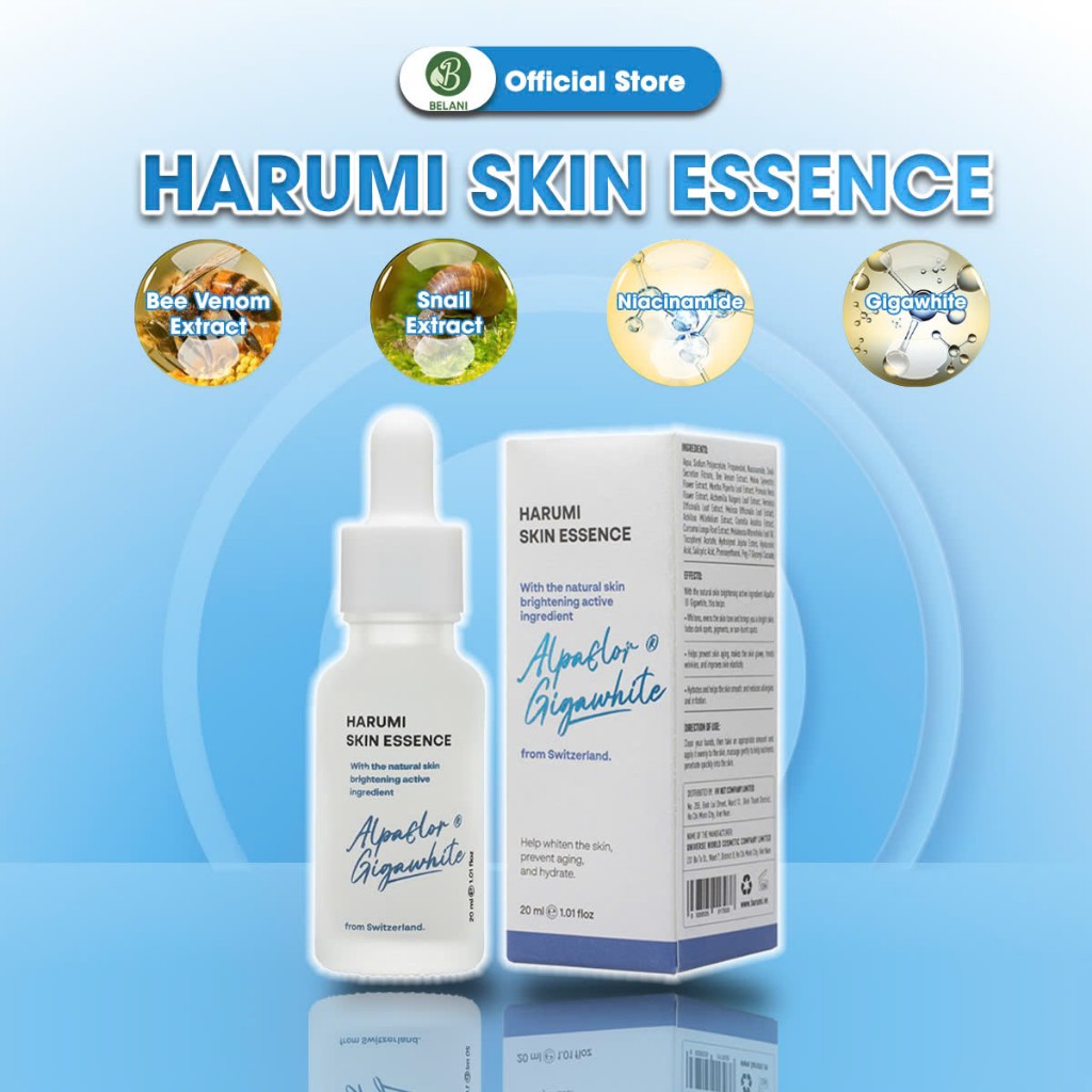 Harumi Anti-Wrinkle Essence Support Wrinkle Reduction, Brighten Skin & Anti-Aging 20ML