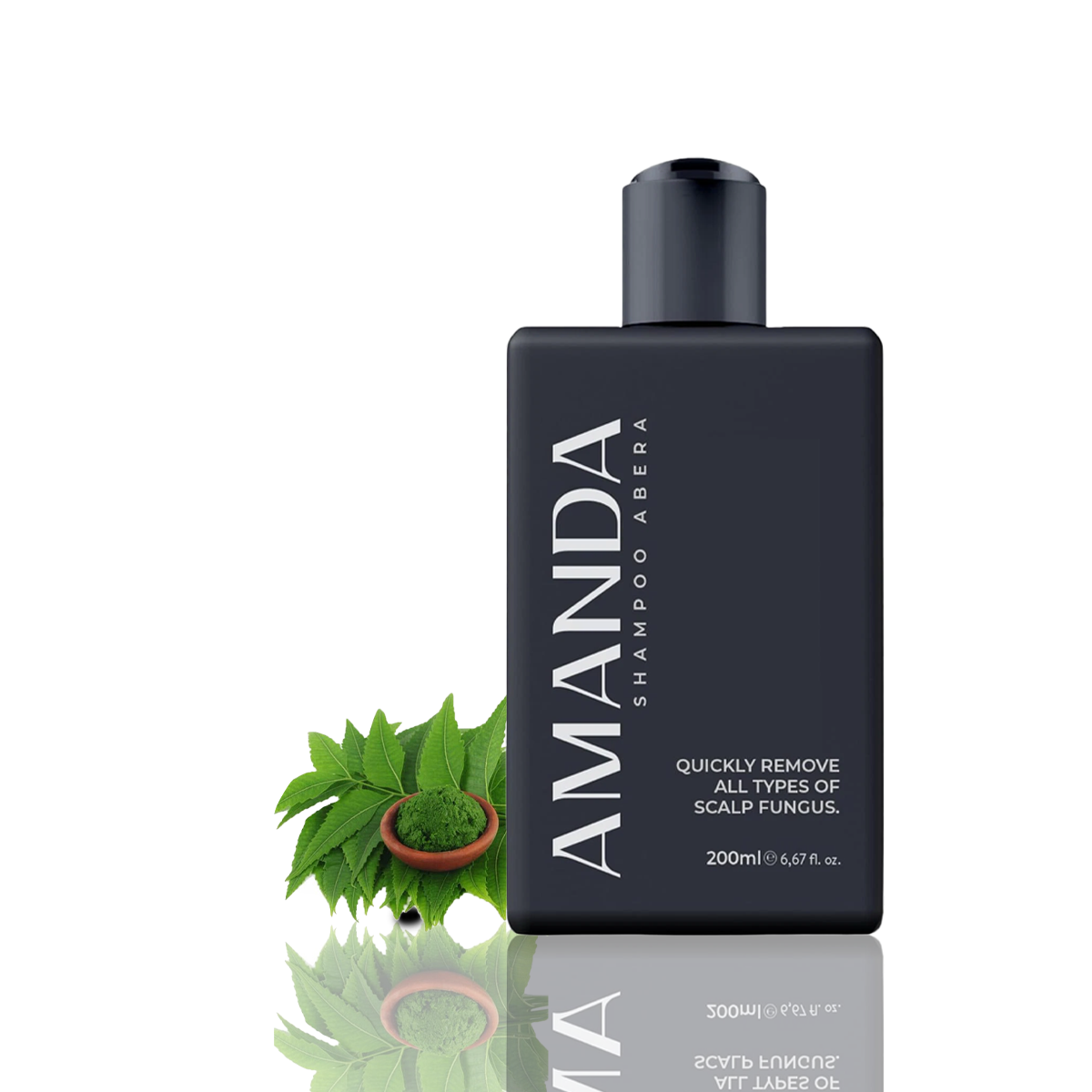 ABERA AMANDA ANTI-DANDRUFF SHAMPOO FOR STRONGER HAIR AND HEALTHIER SCALP, NOURISHES, REMOVES DANDRUFF