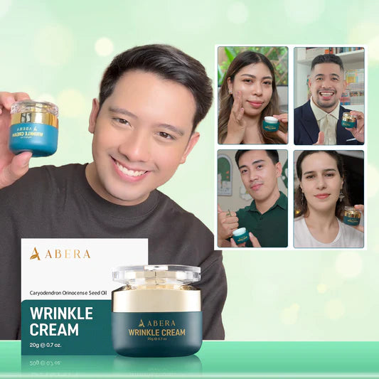 [Buy 2 - Get 1] Abera Wrinkle Cream 20g [FDA] – Erases Wrinkles, Firms Sagging Skin, Brightens Skin & Prevents Premature Aging – Made With Natural, Safe And Gentle Ingredients